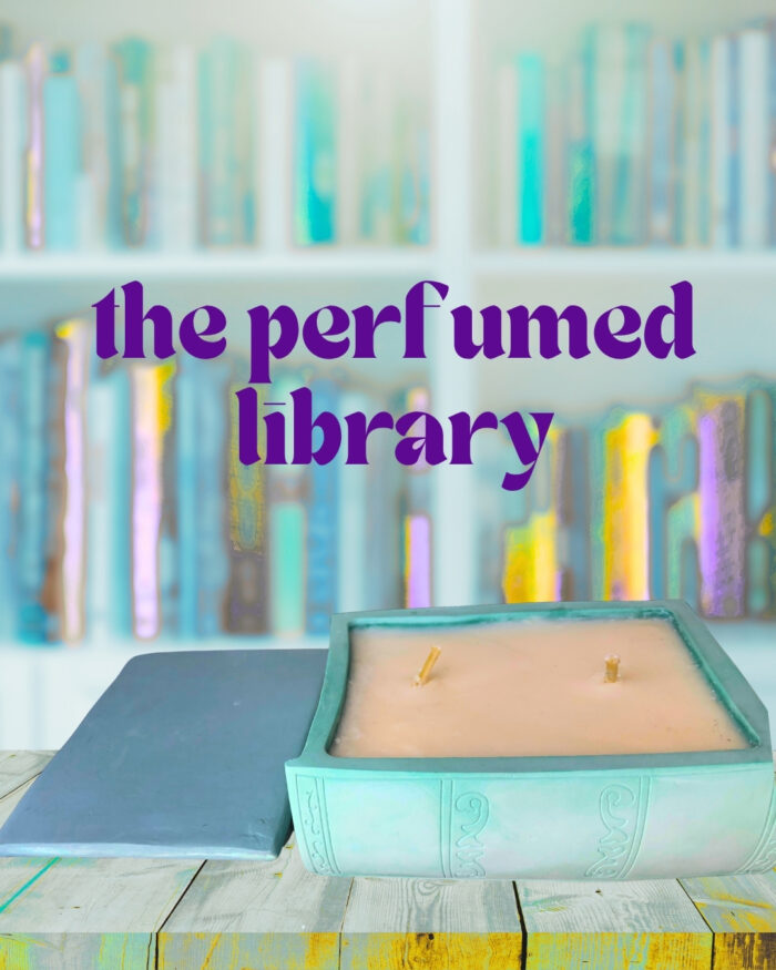 The Perfumed Library Book Container Candle